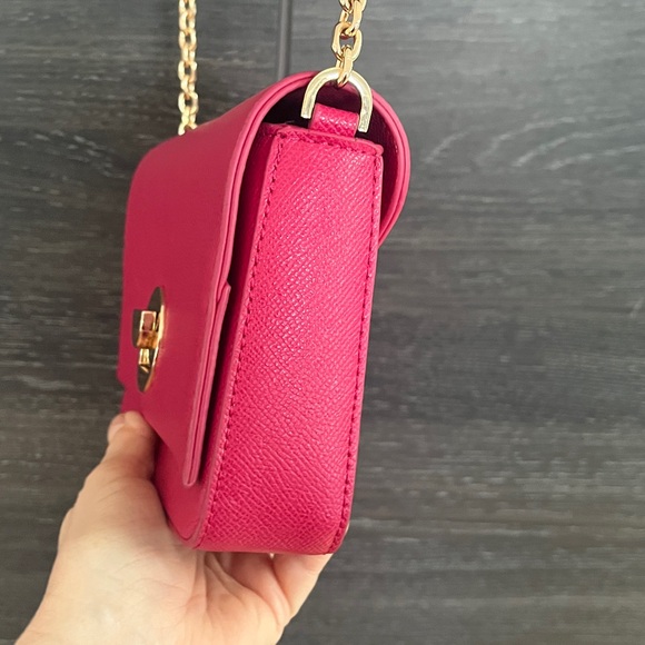 Fuchsia pebbled Bag - Picture 5 of 9